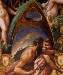 Actaeons følgesvenner, fra Myth of Diana and Actaeon
