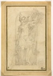 Minerva (eller Bellona) i en nisje