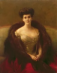 Portrett av prinsesse O.V. Paley (grevinne Hohenfelsen), 1902-04