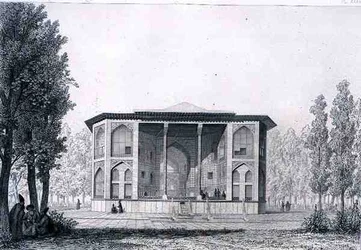 Pavilion of the Eight Paradises, i Isfahan, fra 