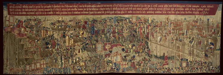 Pastrana-tepper, produksjon i Tournai, sannsynligvis fra verkstedet til Passchier Grenier, ca. 1471–1475 (teppe)