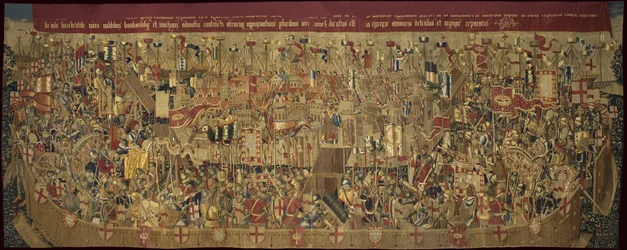 Pastrana-tepper, produksjon i Tournai, sannsynligvis fra verkstedet til Passchier Grenier, ca. 1471–1475 (teppe)