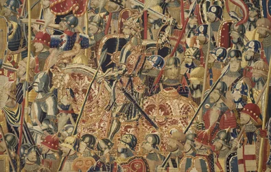 Pastrana-tepper, produksjon i Tournai, sannsynligvis fra verkstedet til Passchier Grenier, ca. 1471–1475 (teppe)
