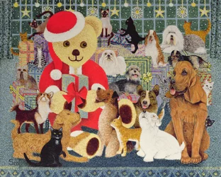 God jul (olje på lerret)