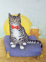 Herr Wonderful (olje på lerret)