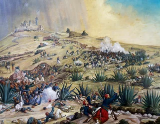 Slaget ved Puebla, 5. mai