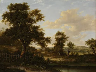 Nær Penshurst, Kent, 1828.