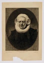 Portrett av en gammel dame