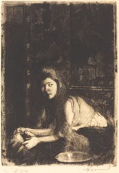 Kvinne med vase La femme au vase, 1894.