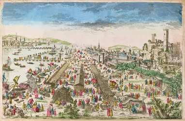 Fair of Beaucaire og utsikt over Tarascon