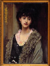 Parisina. Maleri av Paul Baudry (1828-1885)
