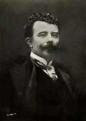 Portrett av forfatteren Félicien Champsaur (1859) 