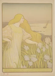 Iris Jente mellom iris