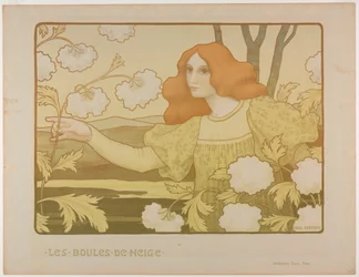 Snøballer, ca. 1900.