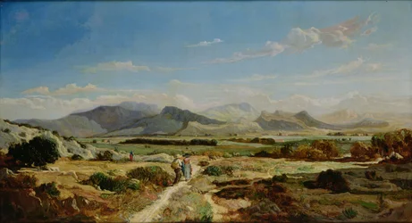 Åser nær Allauch, 1862