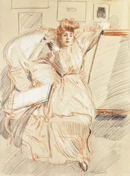 Madame Helleu hviler,