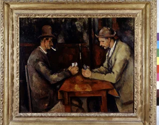 Kortspillere - av Paul Cézanne