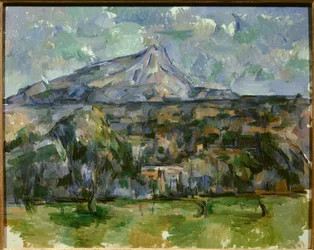 Hellige Seiersfjell. Maleri av Paul Cezanne (1839-1906)