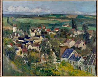 Panoramautsikt over Auvers-sur-Oise