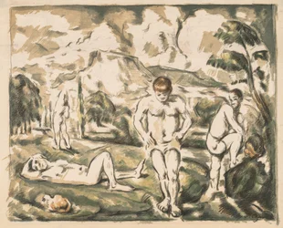 The Bathers (stor tallerken)