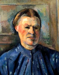 Kvinnen og kaffetrakteren (detalj) 1890-95 (olje på lerret)