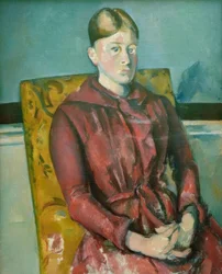 Madame Cézanne i den gule stolen