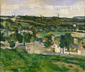 Nær Auvers-sur-Oise, 1880-tallet