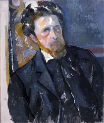 Portrett av Joachim Gasquet (1873-1921) - Paul Cezanne (1839-1906). Olje på lerret, ca 1896. Nasjonalgalleriet, Praha