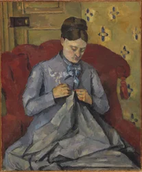 Portrett av kunstnerens kone, 1877