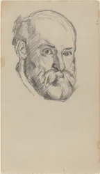 Selvportrett [recto], ca. 18801882.