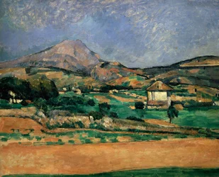 Sletten på Mont Sainte-Victoire, 1882-1885.