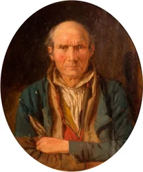 Portrett av en mann, 1879.