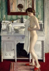 P. Fischer, Morgentoalettet