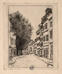 Seks etsninger: Notre Dame, Pontoise