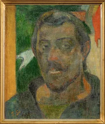 Selvportrett med Undine (maleri på lerret)