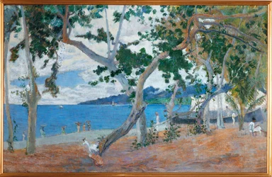 Bord de mer I (oil on canvas)