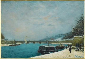 Seinen ved Pont de Jena (maleri på lerret)