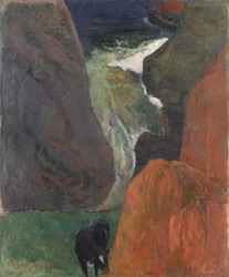 Havlandskap med ku, 1888