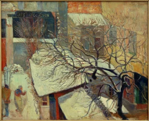 Paris under snø