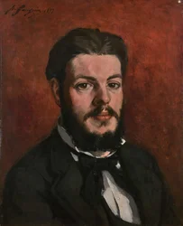 Portrett av Claude Antoine Charles Favre, 1877.