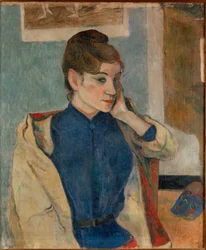 Portrett av Madeleine Bernard (olje på lerret)