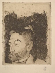 Portrett av Stéphane Mallarmé, 1891.
