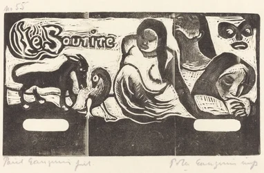 Tittelside for Le Sourire Tittel på smilet, i eller etter 1895.