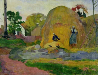 Yellow Haystacks, eller Golden Harvest, 1889