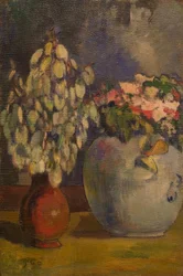 To blomstervaser