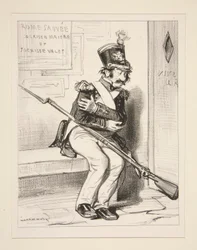 Achille Coqueron, frivillig jeger av 2., drømmer om det