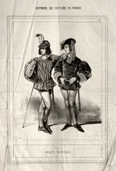 Historie om kostyme i Frankrike: Fortellende dommere