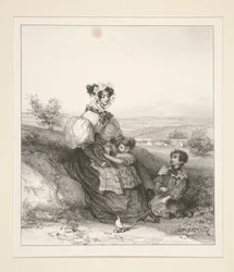 Den unge mor