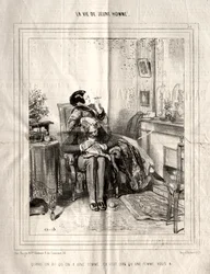 Livet til en ung mann, 1842.