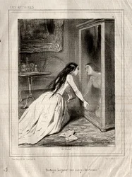 Skuespillerinner: Beskytt Herren! en kristen jomfru, 1843.